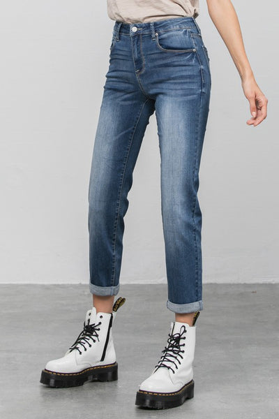 Denim Lab USA Slim Boyfriend Jeans