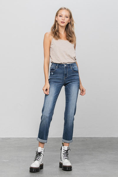 Denim Lab USA Slim Boyfriend Jeans