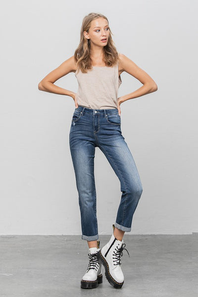 Denim Lab USA Slim Boyfriend Jeans