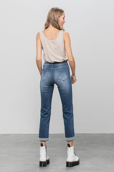 Denim Lab USA Slim Boyfriend Jeans