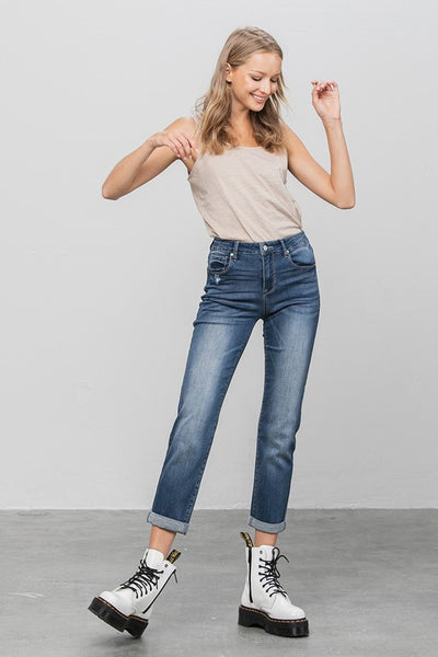 Denim Lab USA Slim Boyfriend Jeans