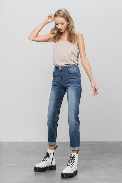 Denim Lab USA Slim Boyfriend Jeans