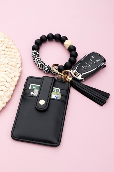 Aili's Corner Silicone Key Ring Wallet Bracelet