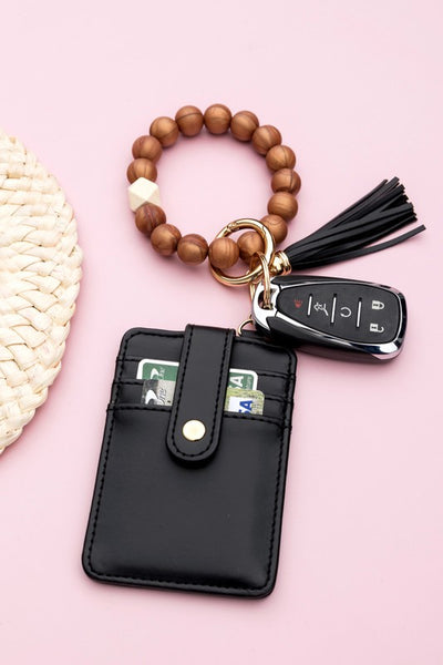 Aili's Corner Silicone Key Ring Wallet Bracelet