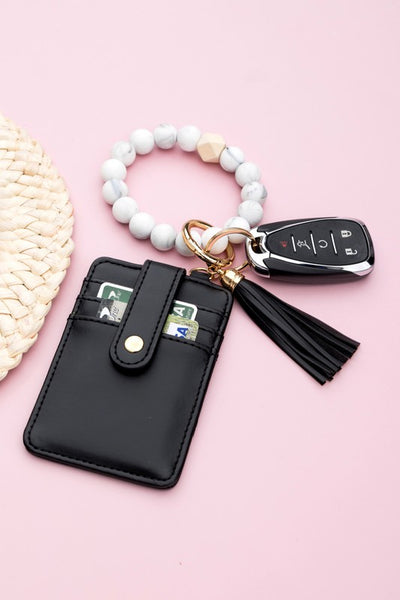 Aili's Corner Silicone Key Ring Wallet Bracelet
