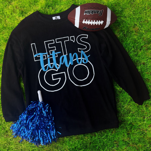 Customized “Let’s Go” Corded Crew