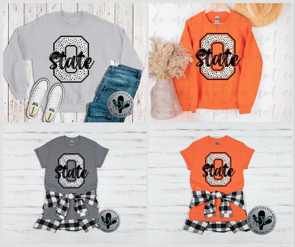 DALMATION PRINT STATE-TEE PARTY