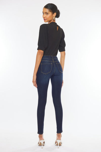 Kan Can USA Mid Rise Basic Super Skinny Jeans