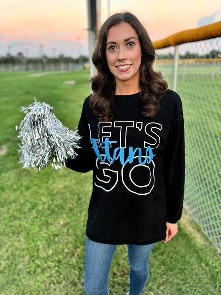 Customized “Let’s Go” Corded Crew