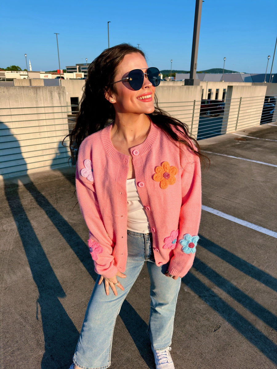 J. Lee Flower Power Cardigan – The Savvy Cactus Co