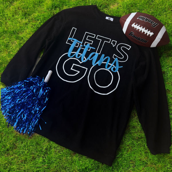 Customized “Let’s Go” Corded Crew