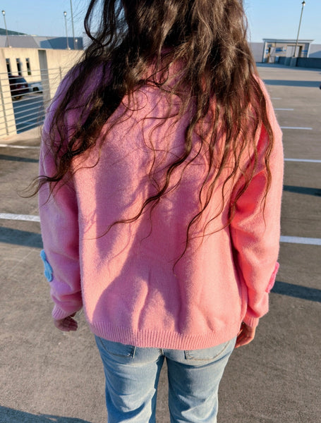 J. Lee Flower Power Cardigan