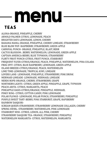 COLLAGEN LOADED TEAS