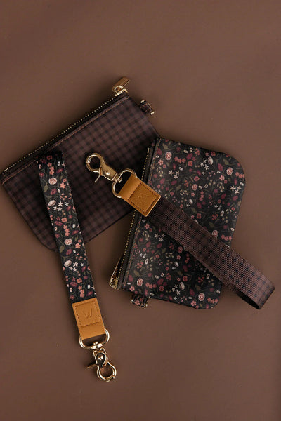 Twilight Blossom Zipper Pouch