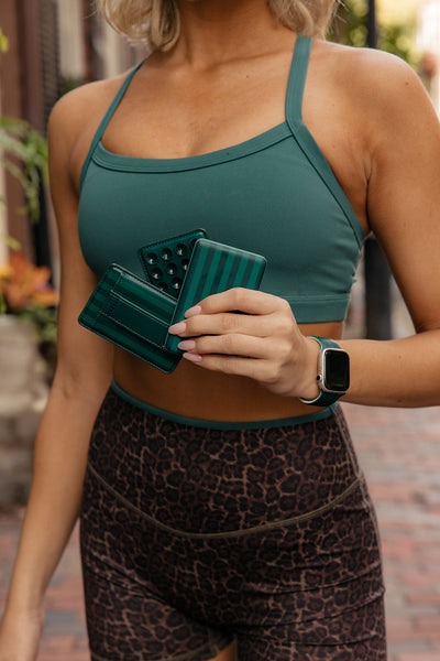 Evergreen Stripe Watch Band