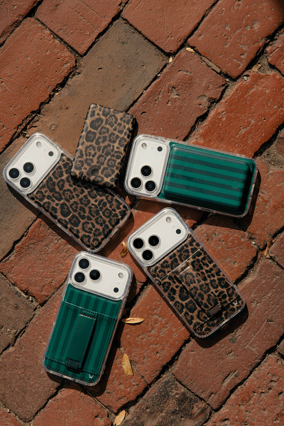 Evergreen Stripe Magnetic Case