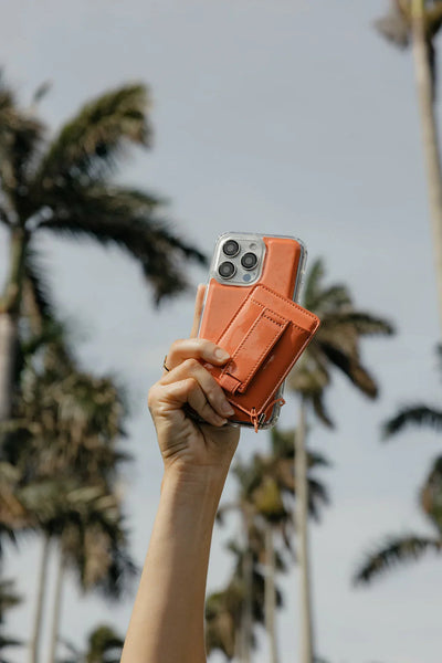 Coral Crush Magnetic Case and Wallet