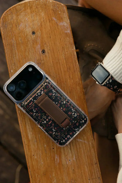 Twilight Blossom Magnetic Wallet