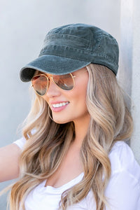 Aili's Corner Distressed Cadet Hat Cap