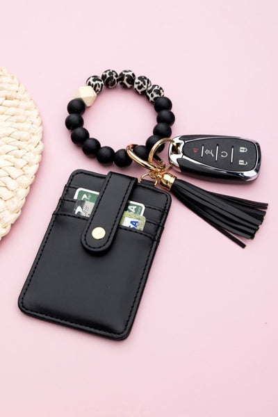 Aili's Corner Silicone Key Ring Wallet Bracelet