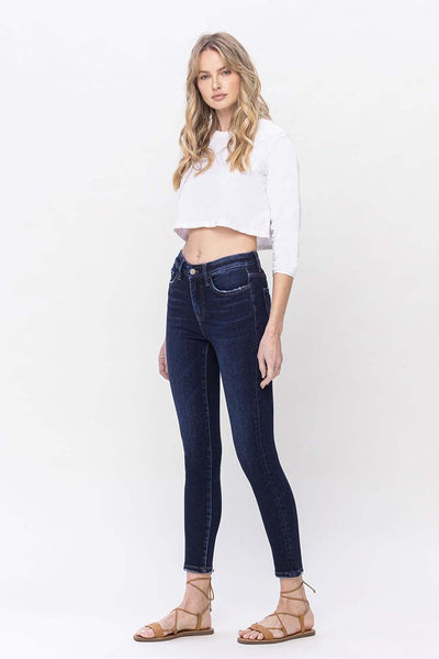 Flying Monkey High Rise Ankle Skinny Jeans