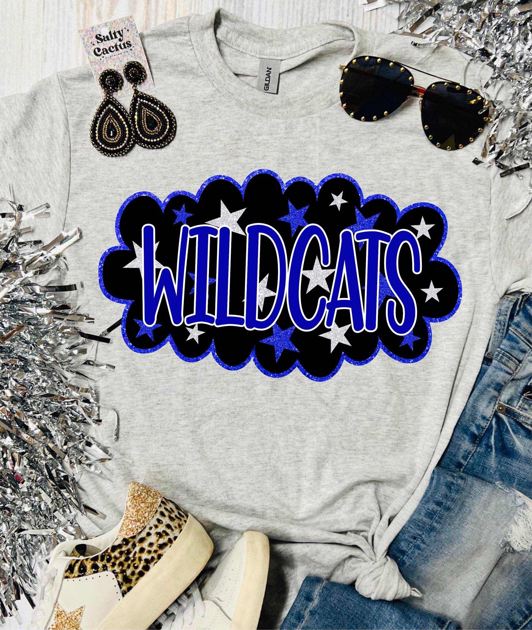 BUBBLE SPIRIT TEES-WILDCATS