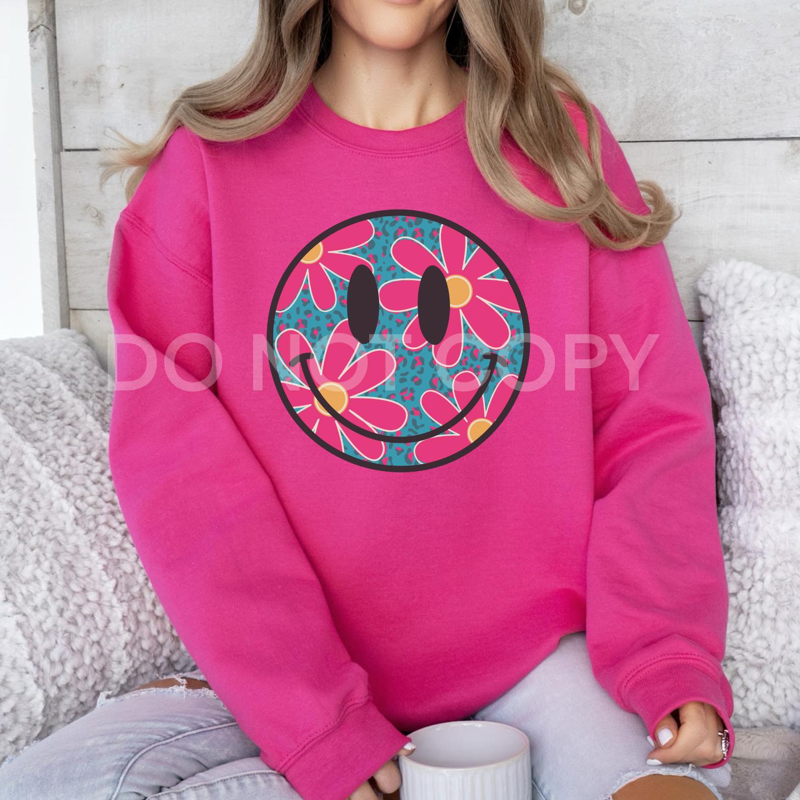 Daisy Smiley Sweatshirt