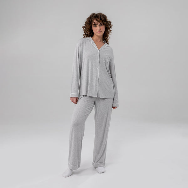 Women's Luxe Bamboo Long PJ Set