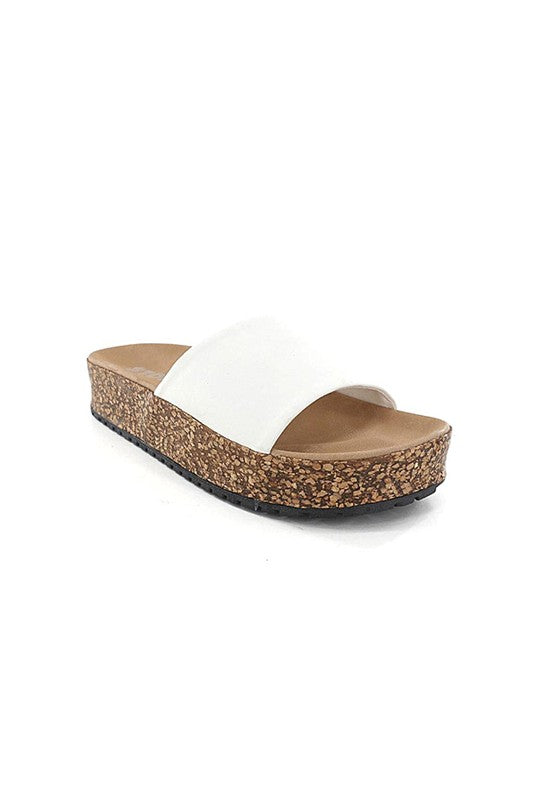 Let's See Style CORK SANDAL