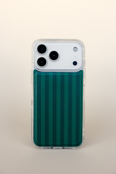 Evergreen Stripe Magnetic Case