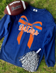 Gators Bow Corded Crew