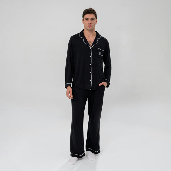 Men's Luxe Bamboo Long PJ Set