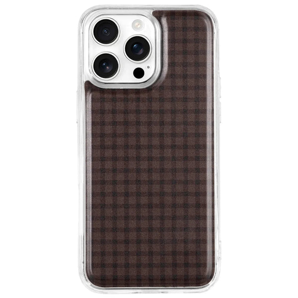 Cafe Gingham Magnetic Case