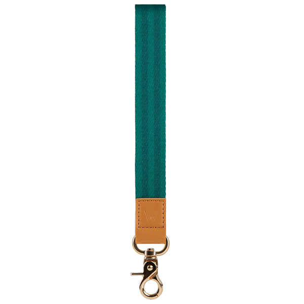 Evergreen Stripe Wrist Lanyard