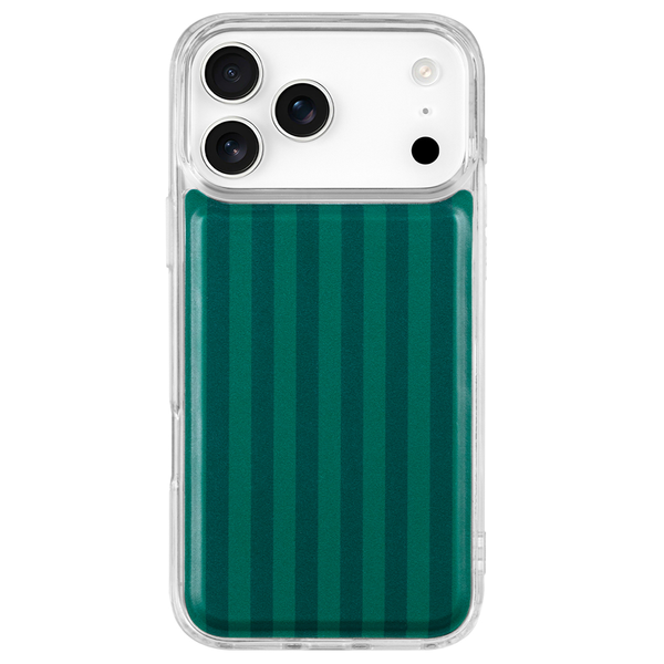 Evergreen Stripe Magnetic Case