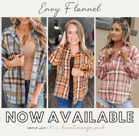 Envy Plaid Button Down-TSC