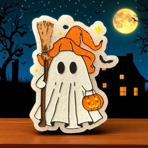 Ghost Witch Freshie