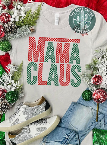 MAMA CLAUS RED/GREEN-TSC