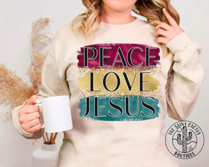 PEACE LOVE JESUS