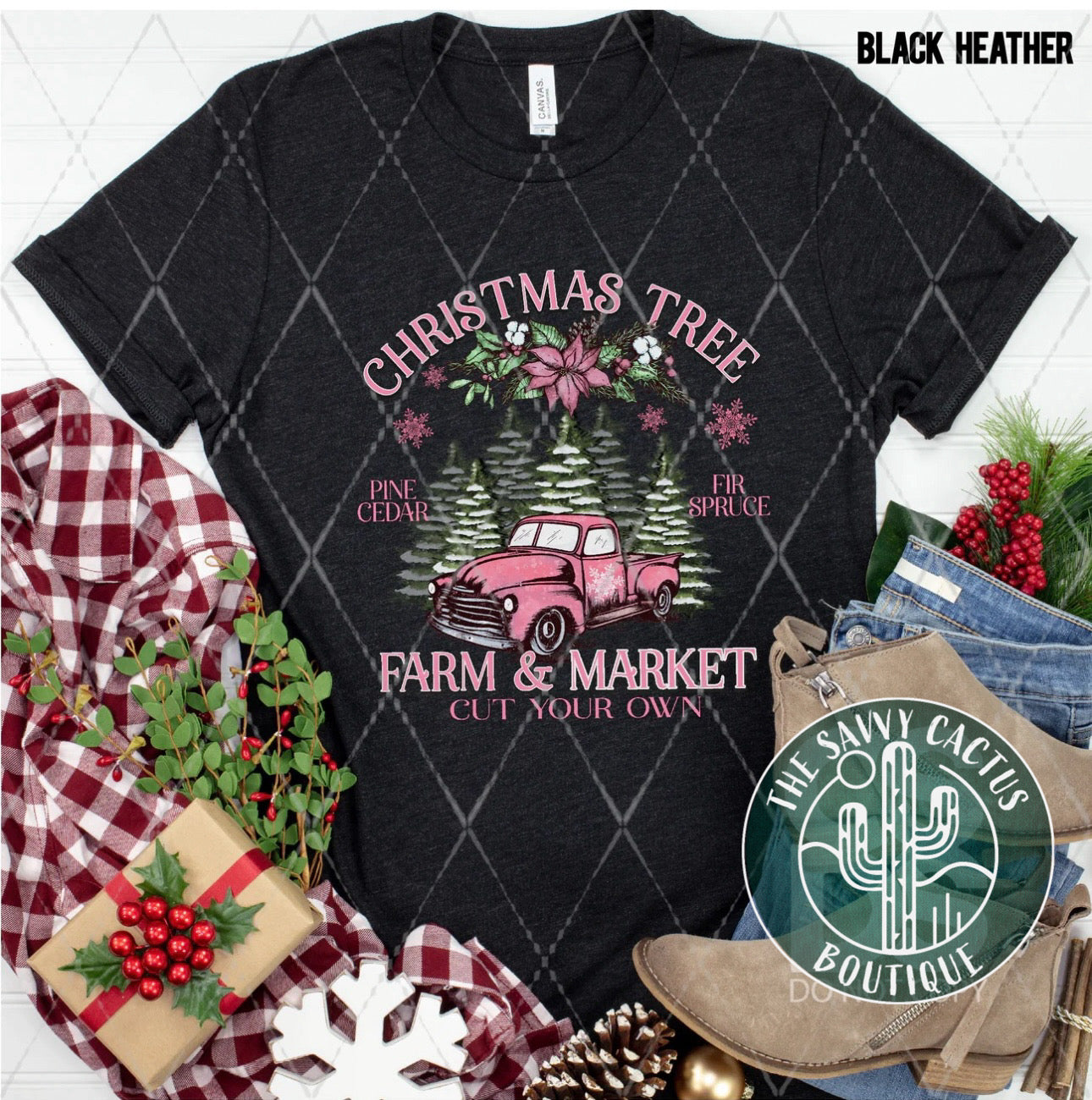 CHRISTMAS TREE FARM & MARKET The Savvy Cactus Co