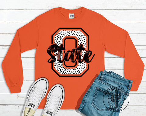 DALMATION PRINT STATE-TEE PARTY