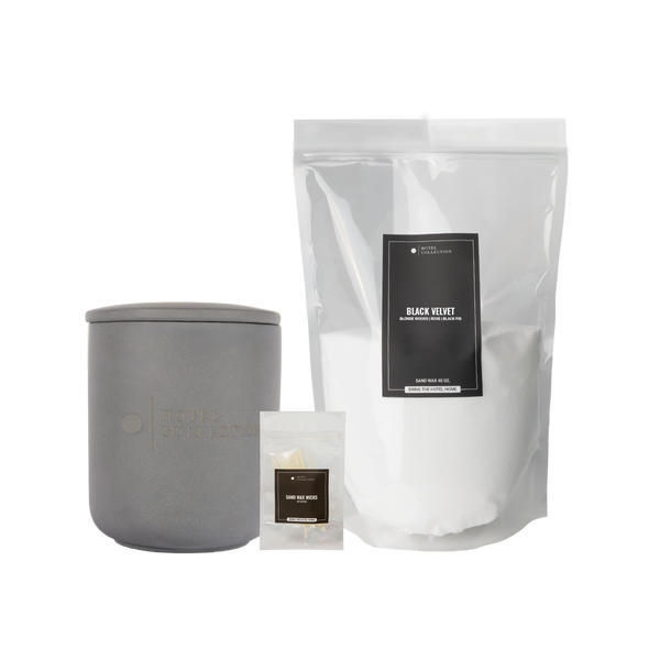 Petite Ceramic Sand Wax Set