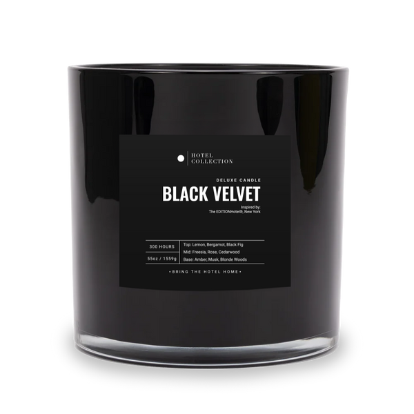 Deluxe Black Velvet™ Candle
