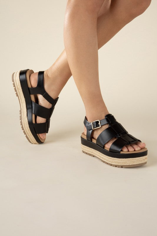 Fortune Dynamic Espadrille Gladiator Sandals