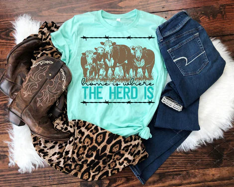 HOME IS WHERE THE HERD IS