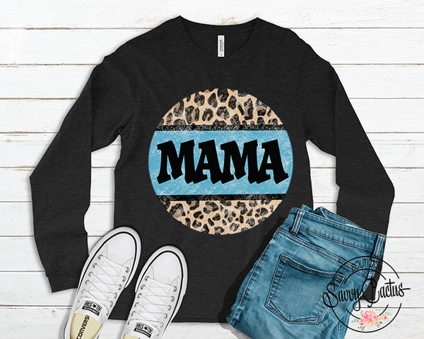 PERSONALIZED LEOPARD CIRCLE