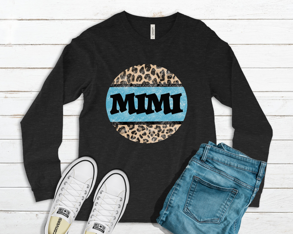 PERSONALIZED LEOPARD CIRCLE