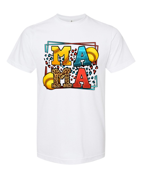 SOFTBALL MAMA SUBLIMATION
