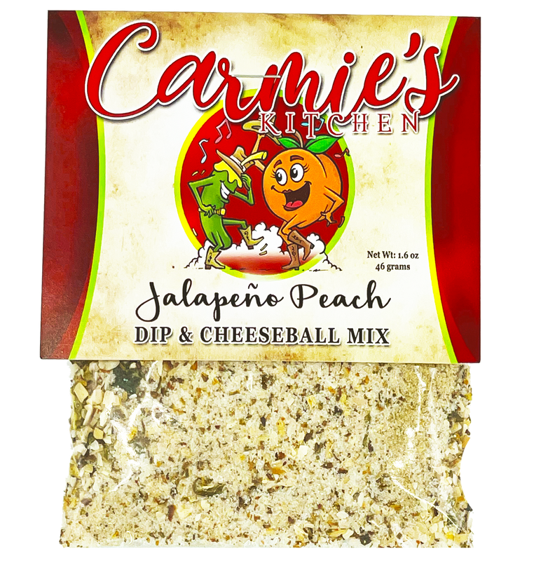 JALAPEÑO PEACH DIP & CHEESE BALL MIX