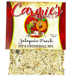 JALAPEÑO PEACH DIP & CHEESE BALL MIX